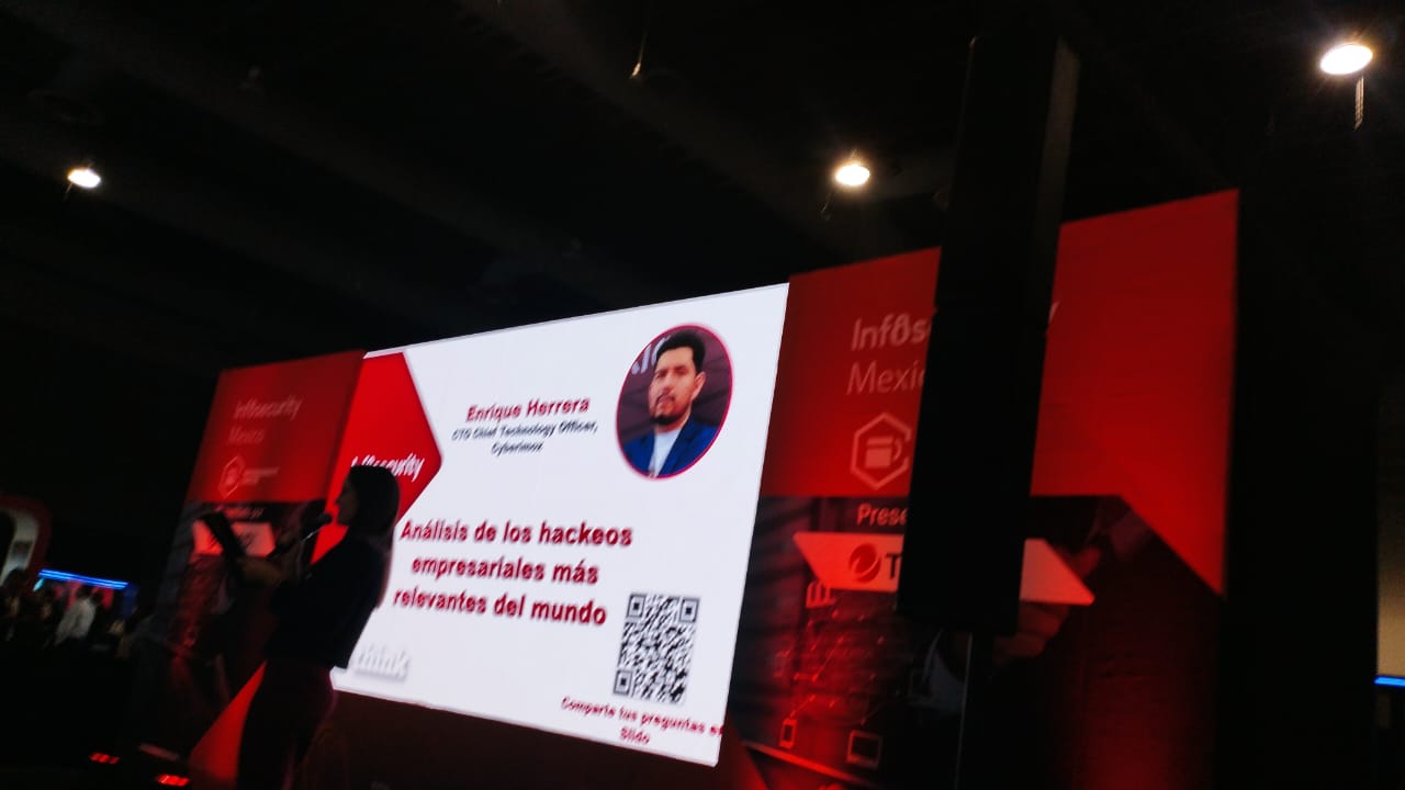 Stand y actividades en feria de seguridad y ciberseguridad